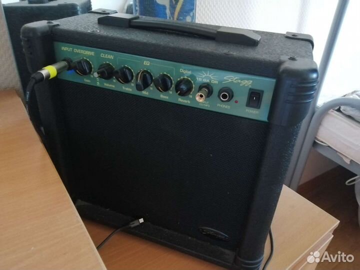 Гитарный комбоусилитель stagg 15 ga