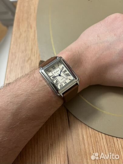 Наручные часы омаж Cartier Tank