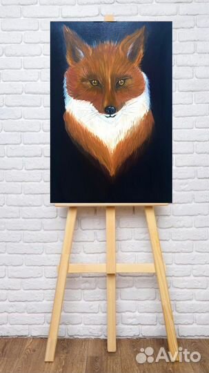 Картина маслом «Лиса»