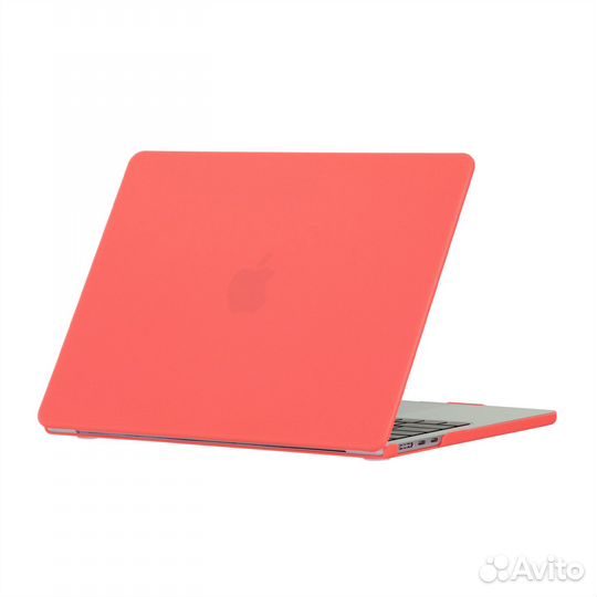 Чехол для MacBook Pro 13 2012-2015 матовый коралл