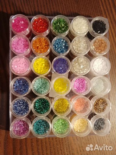 Бисер и стеклярус в наборе