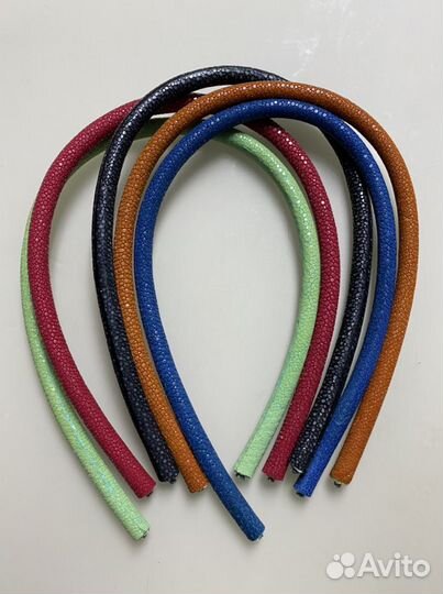 Шнур из кожи морского ската 8 мм