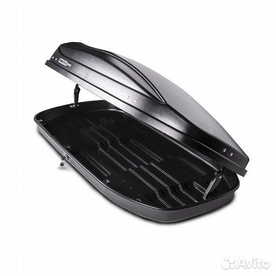 Бокс на крышу MaxBox 460л 175х84х42см чёрный мат