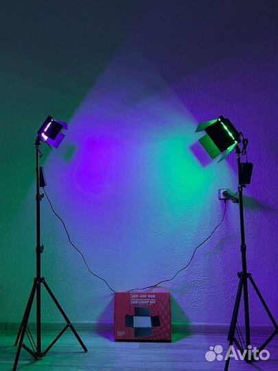 Видеосвет U-600 RGB цветной