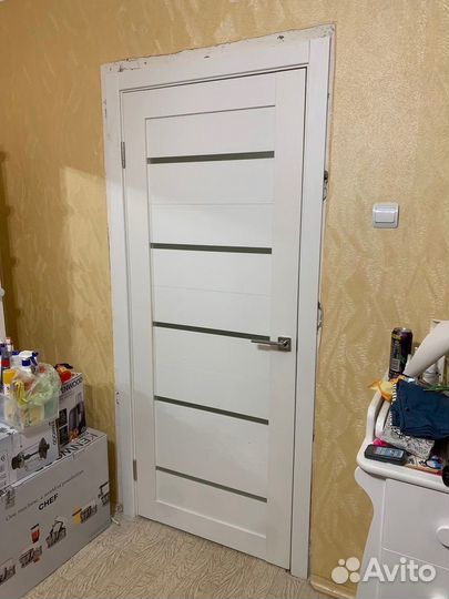 Двери в ванную и туалет