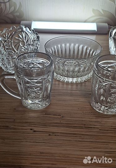 Хрусталь 5 штук