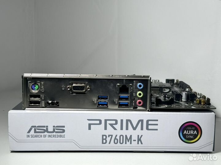 Материнская плата asus B760M-K DDR5 (Сокет 1700)