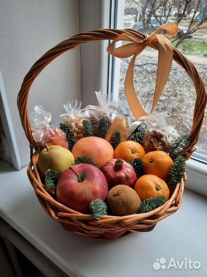 Подарочные корзины съедобные