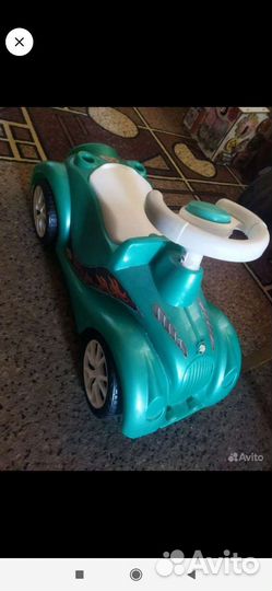 Каталки-2, конструктор, коврик игр