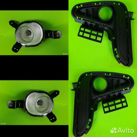 Туманка на KIA RIO 4 2017 +