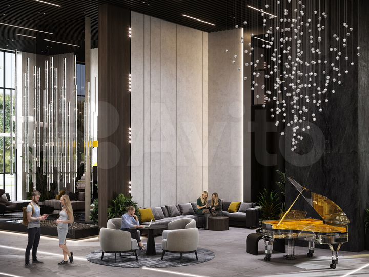 2-к. квартира, 55,8 м², 5/24 эт.