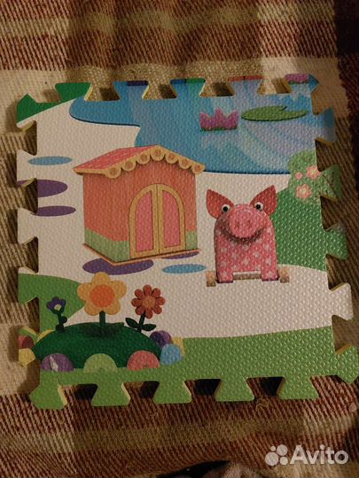 Детский коврик пазл для ползания