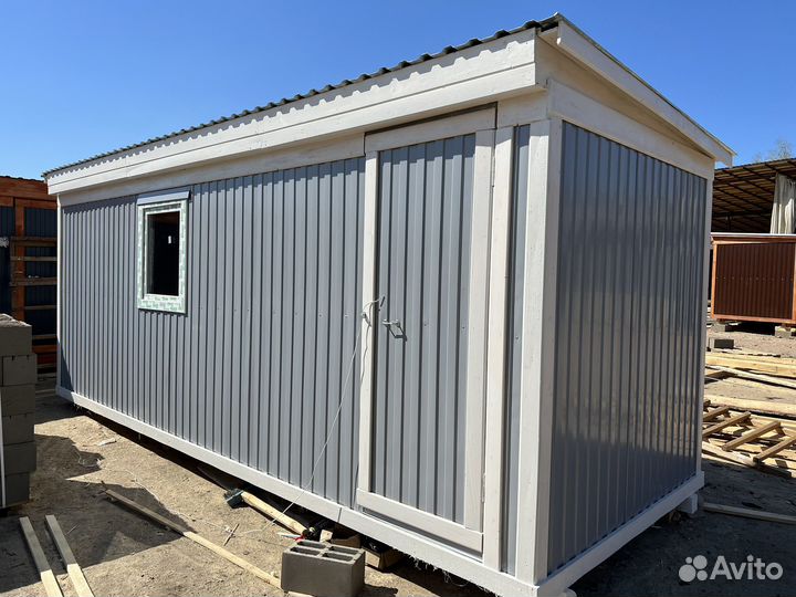 Бытовка новая 6м