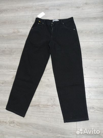 Джинсы широкие мужские черные dime