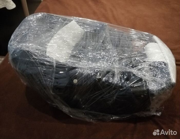 Коляска 2в1 Alis alvaro al 07 (т.синий+белая кожа)