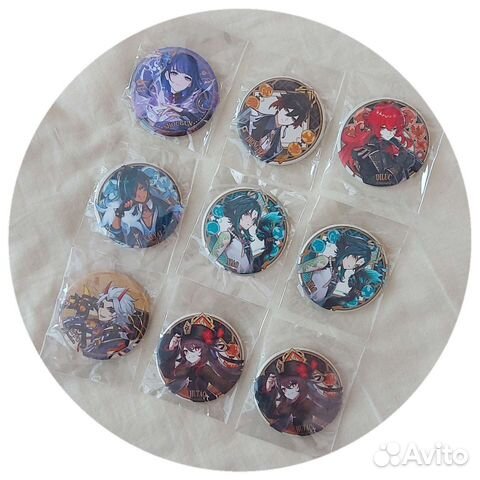 Значки Genshin Impact