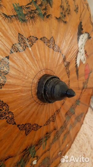 Китайский зонтик из Таиланда середины 1990х винтаж