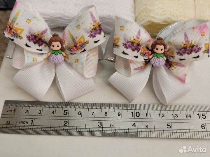 Бантики ручной работы для волос
