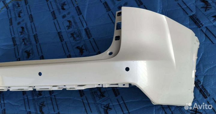 Задний бампер Lexus NX верхняя часть 2014-2019