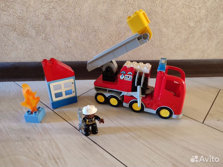 Лего дупло Lego Duplo Машина пожарная
