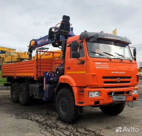 КамАЗ 43118-23027-50 с КМУ, 2023