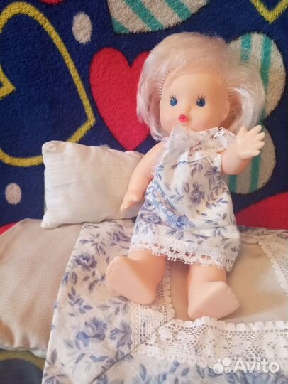 Новая кукла Светлана Кругозор СССР. Этикетка. 20см