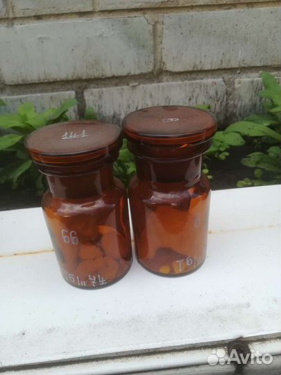 Склянки аптечные