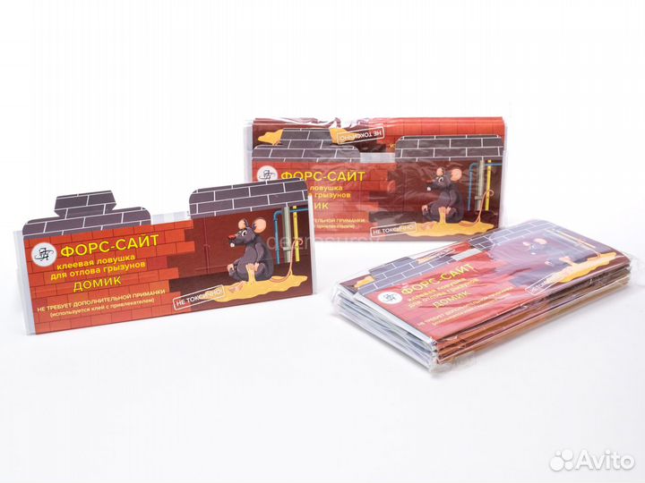 Форс-сайт клеевая ловушка от грызунов 5шт/уп