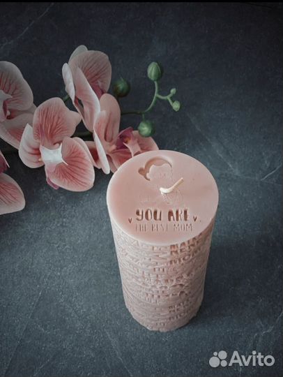 Силиконовая форма для свечей