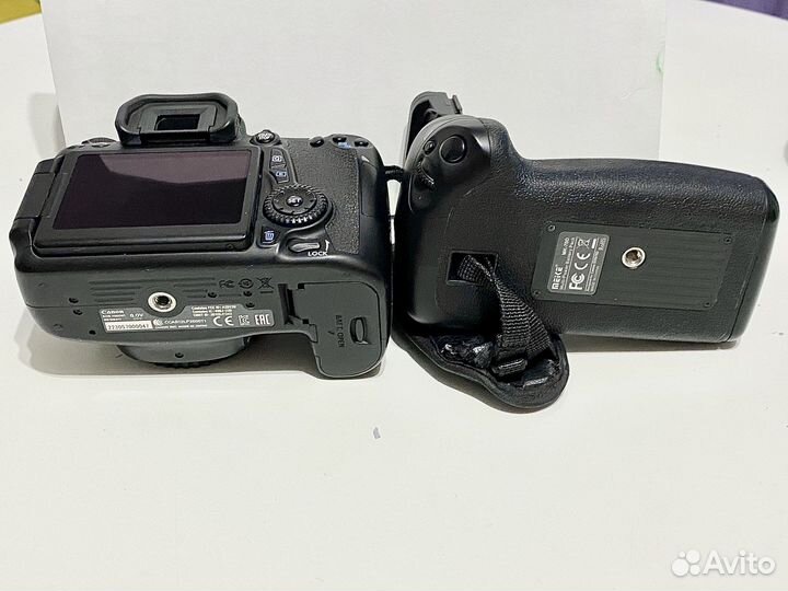 Зеркальный фотоаппарат Canon 70d + Два объектива