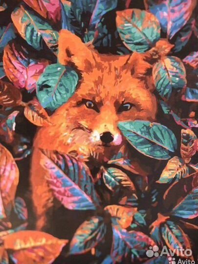 Картина готовая по номерам