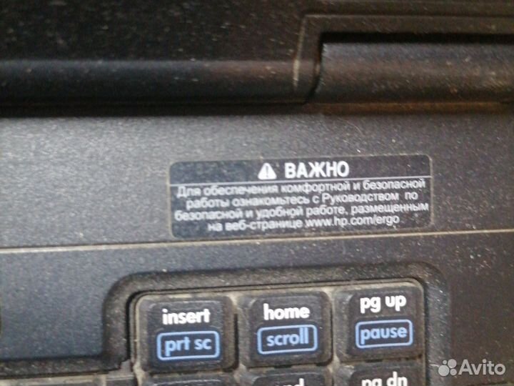 Ноутбук hp Compaq nx 7300