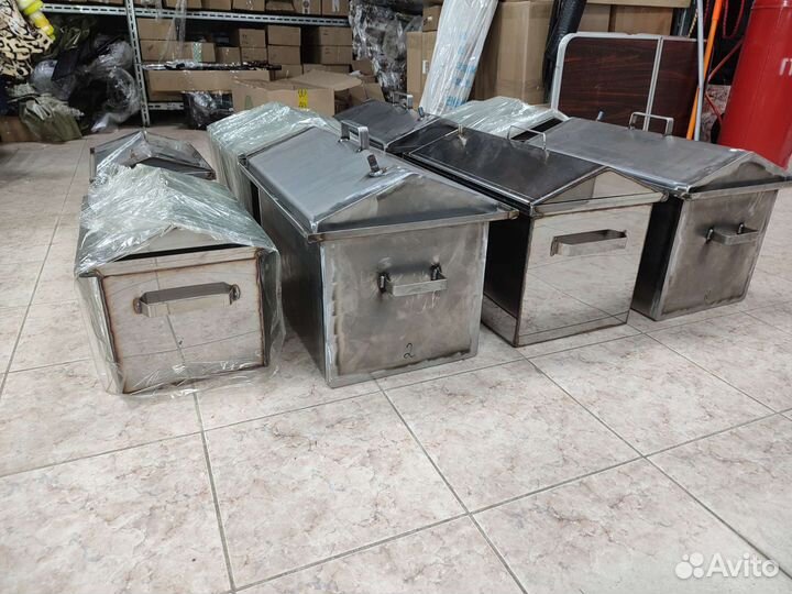 Коптильня с гидрозатвором