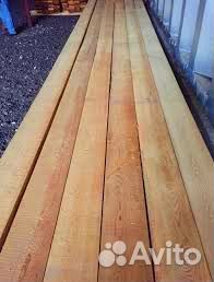 Строганная доска лиственница 45х90х6000мм, опт