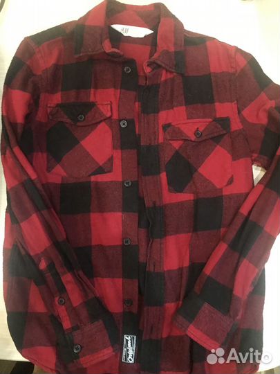 Рубашка Н&М размер 124-128