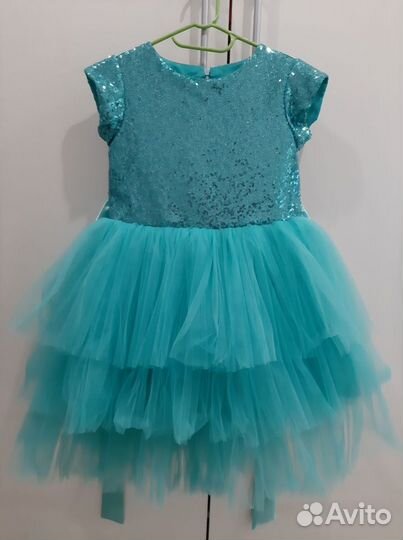 Детское нарядное платье 122-128