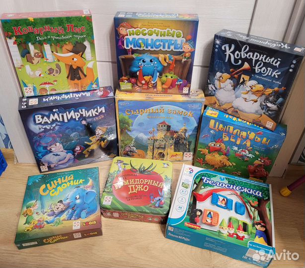Настольные игры для всей семьи
