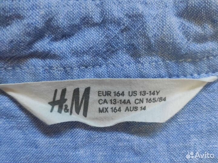 Рубашка для мальчика 164