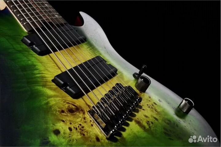 Электрогитара 8 струн Cort + аксессуары