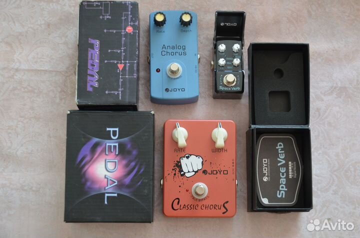 Педали гитарных эффектов (разные)