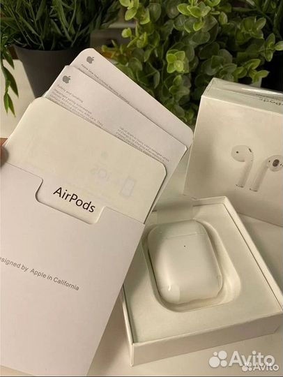 Беспроводные наушники Airpods 2 (Люкс Копия)