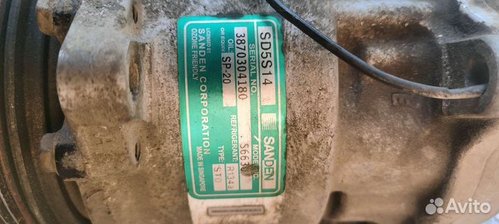 Компрессор кондиционера на газель