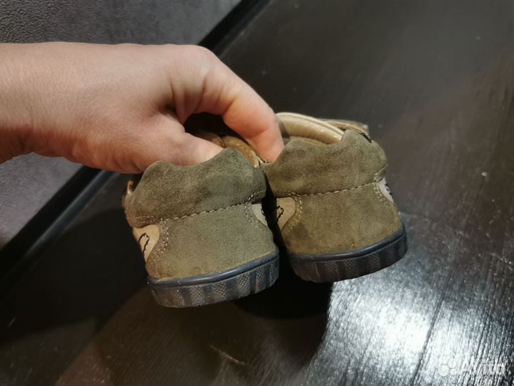 Кроссовки chicco детские натуральная кожа