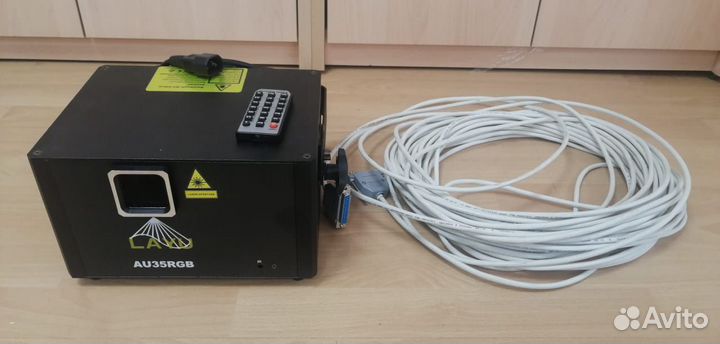 Анимационный лазерный 3D проектор AU35RGB