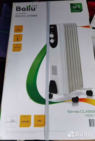 Масляный обогреватель Ballu BOH/CL-07WRN