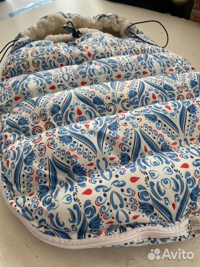 Конверт кокон для новорожденных