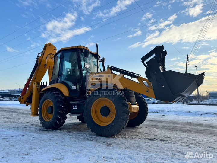 Экскаватор-погрузчик Lonking 84C, 2024