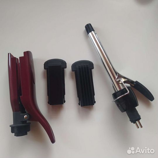 Плойка щипцы rowenta 3 насадки