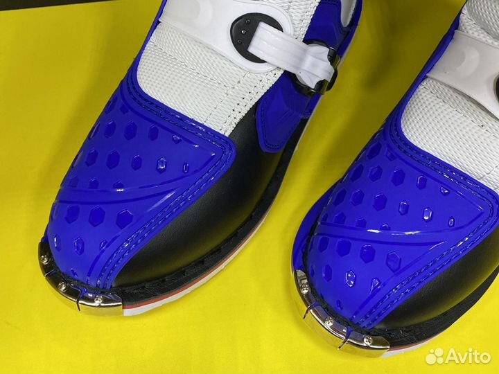 Мотоботы RYO Racing MX3, син/бел/кр