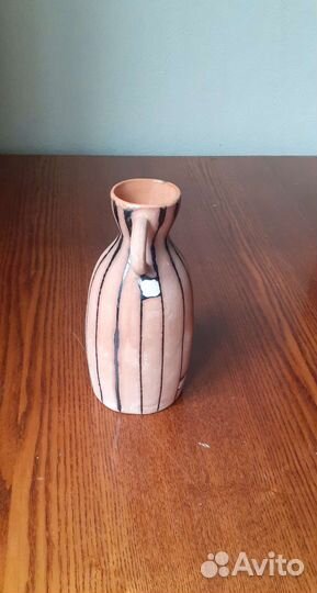 Винтажная Ваза СССР кувшин Полоски